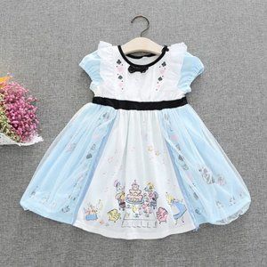 Alice in Wonderland Boutique Girls Tulle Dress